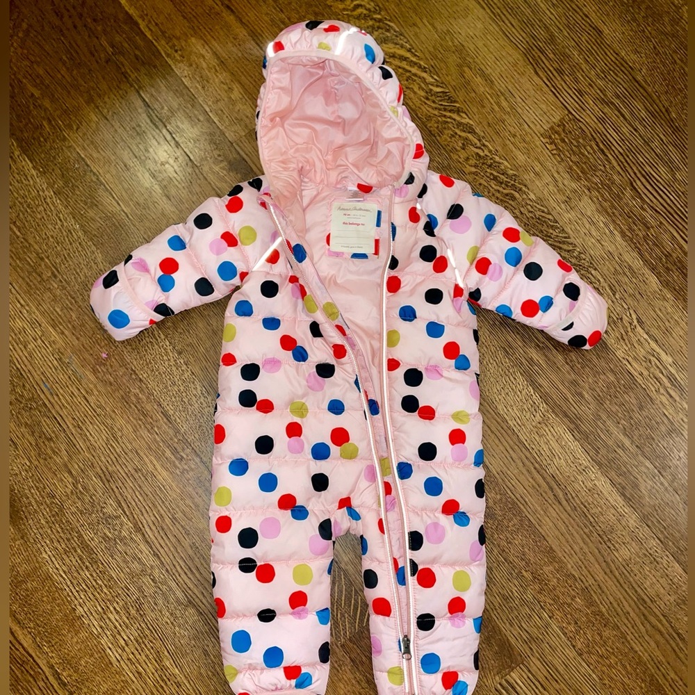 Hanna Anderson Insulated Snowsuit 6-12 months
